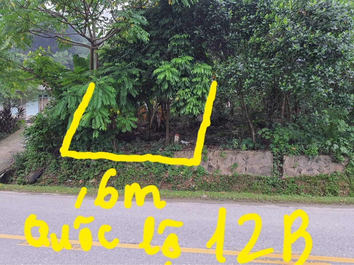 Hot!Giá chỉ 8xxtr sở hữu ngay lô đất mặt đường QL12B có DT 147m2 full thổ cư KD đỉnh