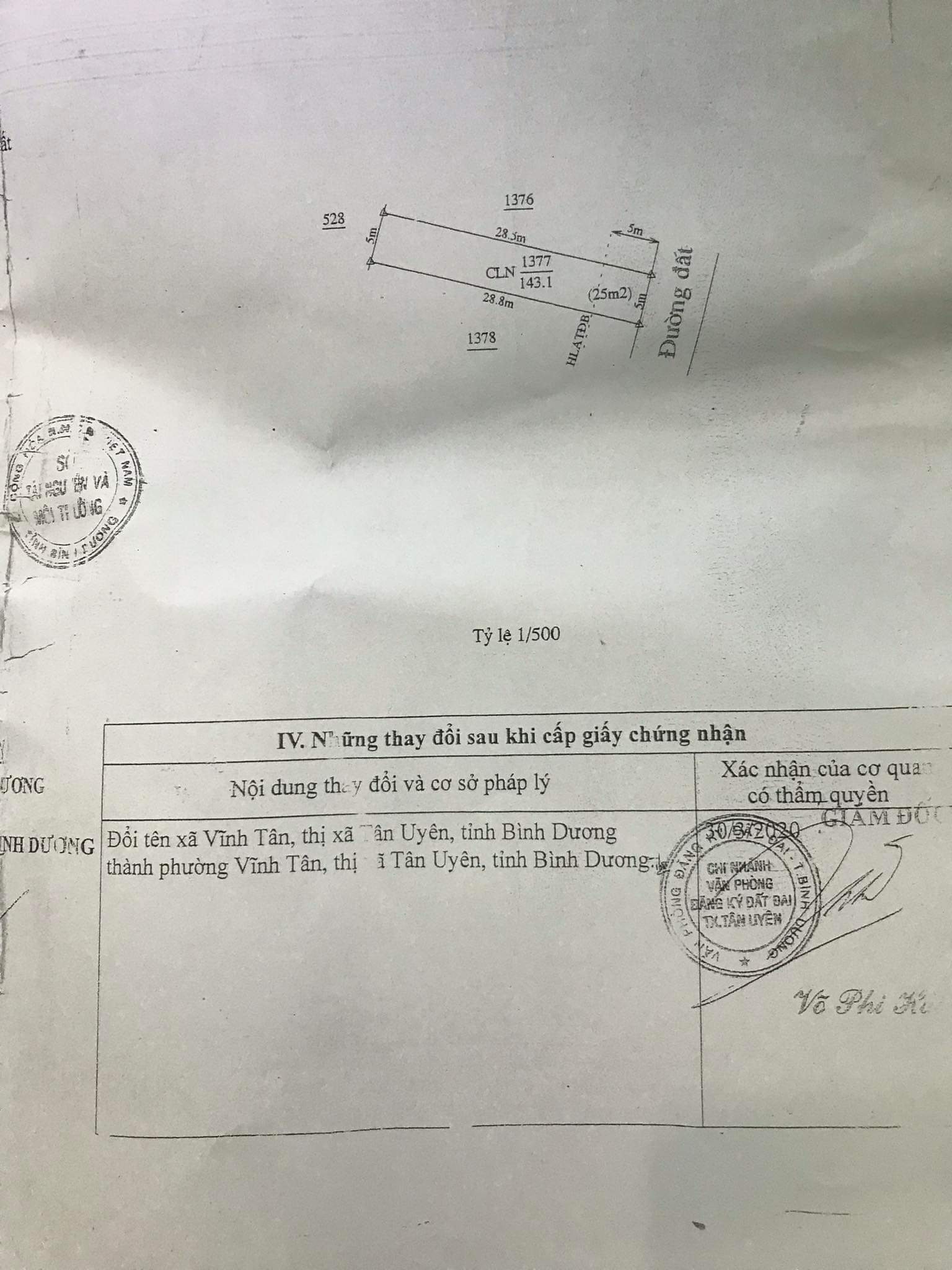 Cần Bán Gấp Lô Đất Full Thổ Cư Tại Vĩnh Tân