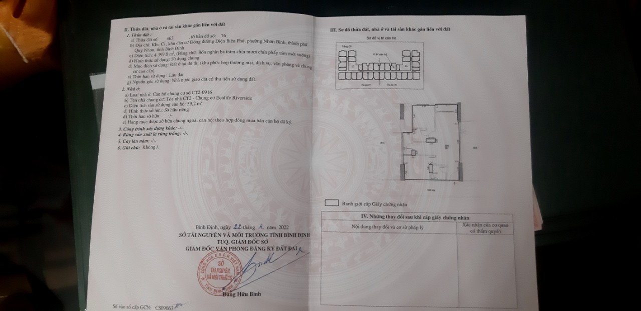 Căn hộ 60m2, giá siêu tốt, tầng thấp Ecolife