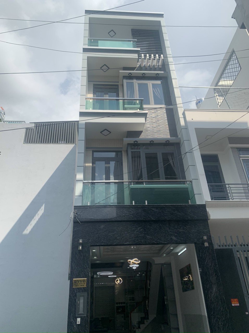 BÁN NHÀ VIP KHU THE SUN, HUỲNH TẤN PHÁT, NHÀ BÈ, 4M X12,5M, GIÁ CHỈ 6,8 TỶ