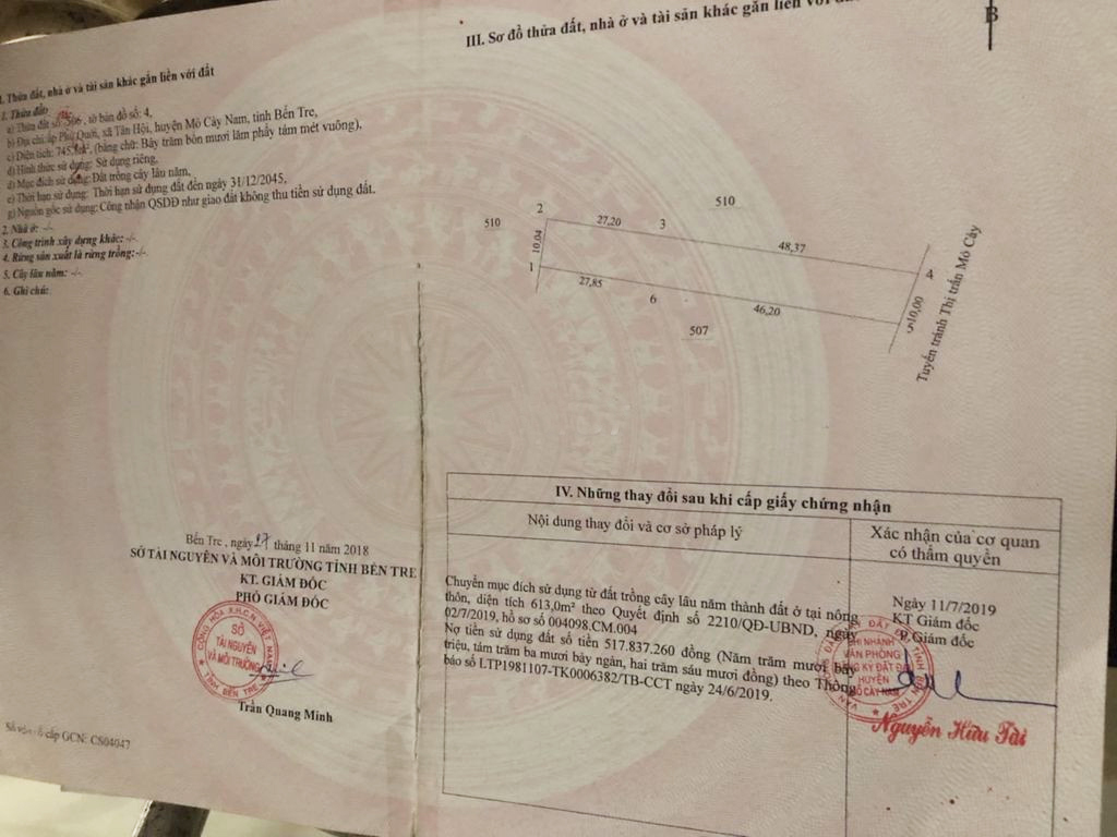 CHÍNH CHỦ CẦN BÁN LÔ ĐẤT TÂM HUYẾT VỊ TRÍ MẶT TIỀN ĐẸP QL 60.