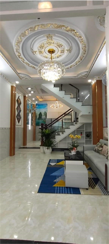 CHỦ GẤP BÁN RẺ NHÀ 4 TẦNG BTCT - FULL NỘI THẤT - HẺM Ô TÔ - NHÀ BÈ