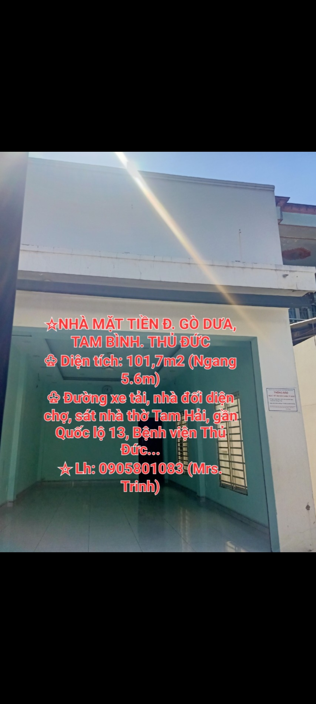 CHÍNH CHỦ CẦN BÁN GẤP ĐẤT KÈM NHÀ CẤP 4 MẶT TIỀN ĐƯỜNG GÒ DƯA, TAM BÌNH.