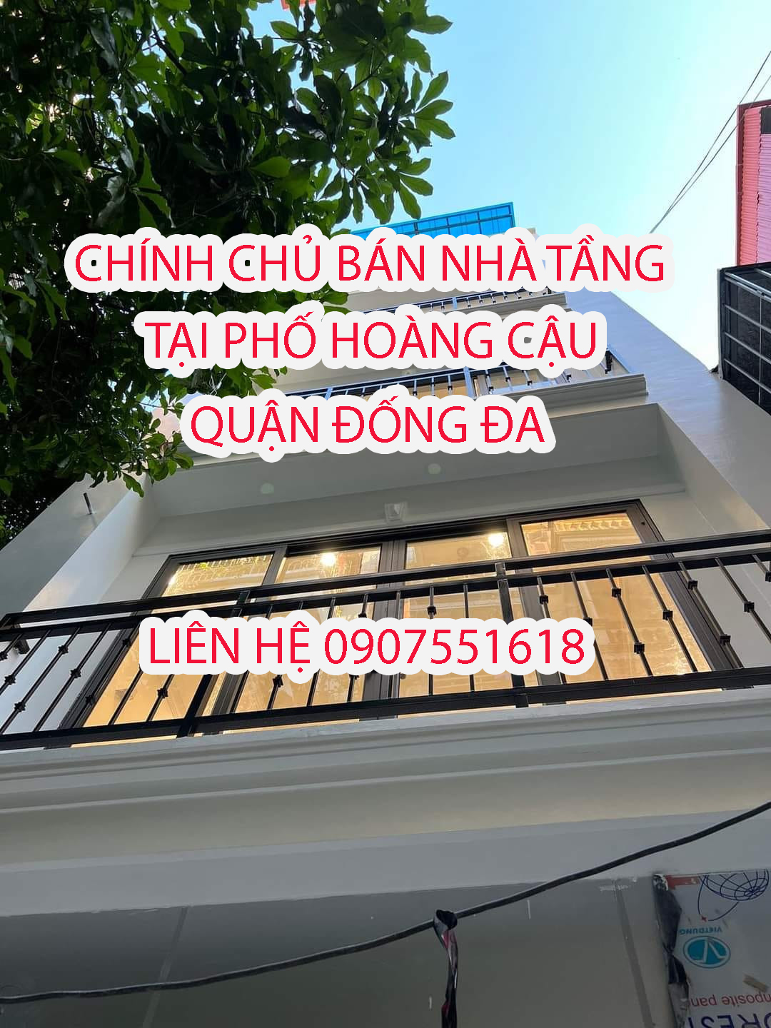 CHÍNH CHỦ CẦN BÁN NHÀ TẦNG TẠI PHỐ HOÀNG CẦU