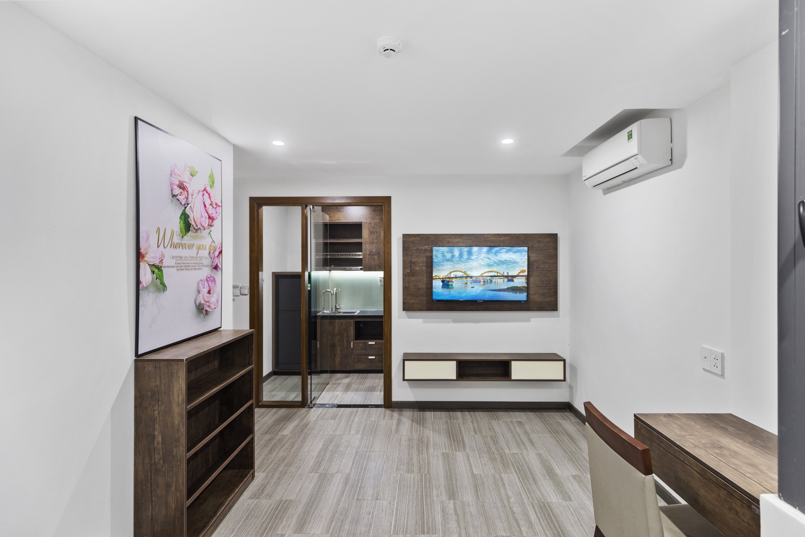 CHO THUÊ CĂN HỘ 2PN thiết kế kiểu Nhật mới cứng 100% chỉ 5tr9