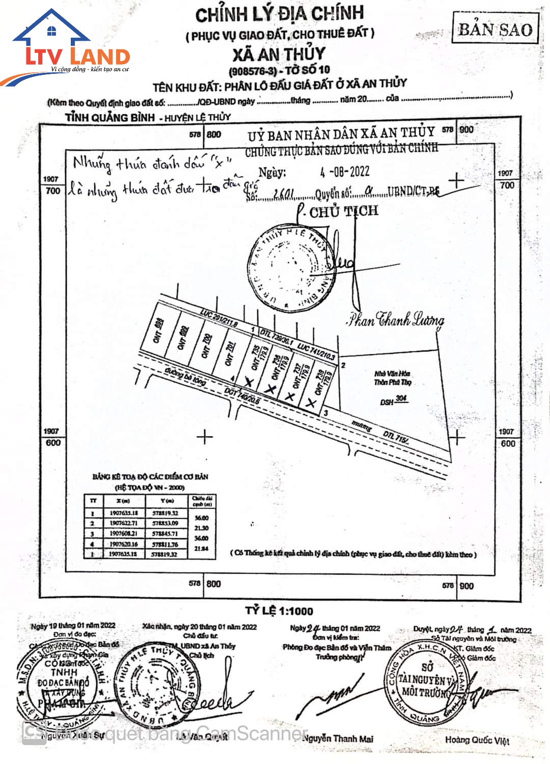 lô mặt tiền đường an thuỷ. gần trường mầm non