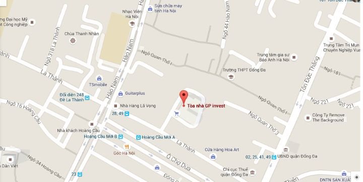 Đẳng cấp chung cư GP Invest 170 Đê La Thành Đống Đa 1 Ban-do-chung -cu -GP-Invest-170-De-La-Thanh