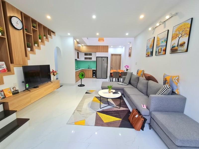 THANH KHÊ-BÁN NHÀ ĐẸP KIỆT Ô TÔ TRẦN CAO VÂN-70M2-2T-NGANG6M-FULL NỘI THẤT-NHỈNH 4 TỶ