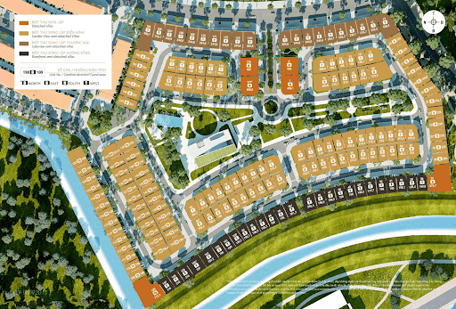 Toàn cảnh khu biệt thự Mimosa Ecopark biet-thu-mimosa-ecopark-1