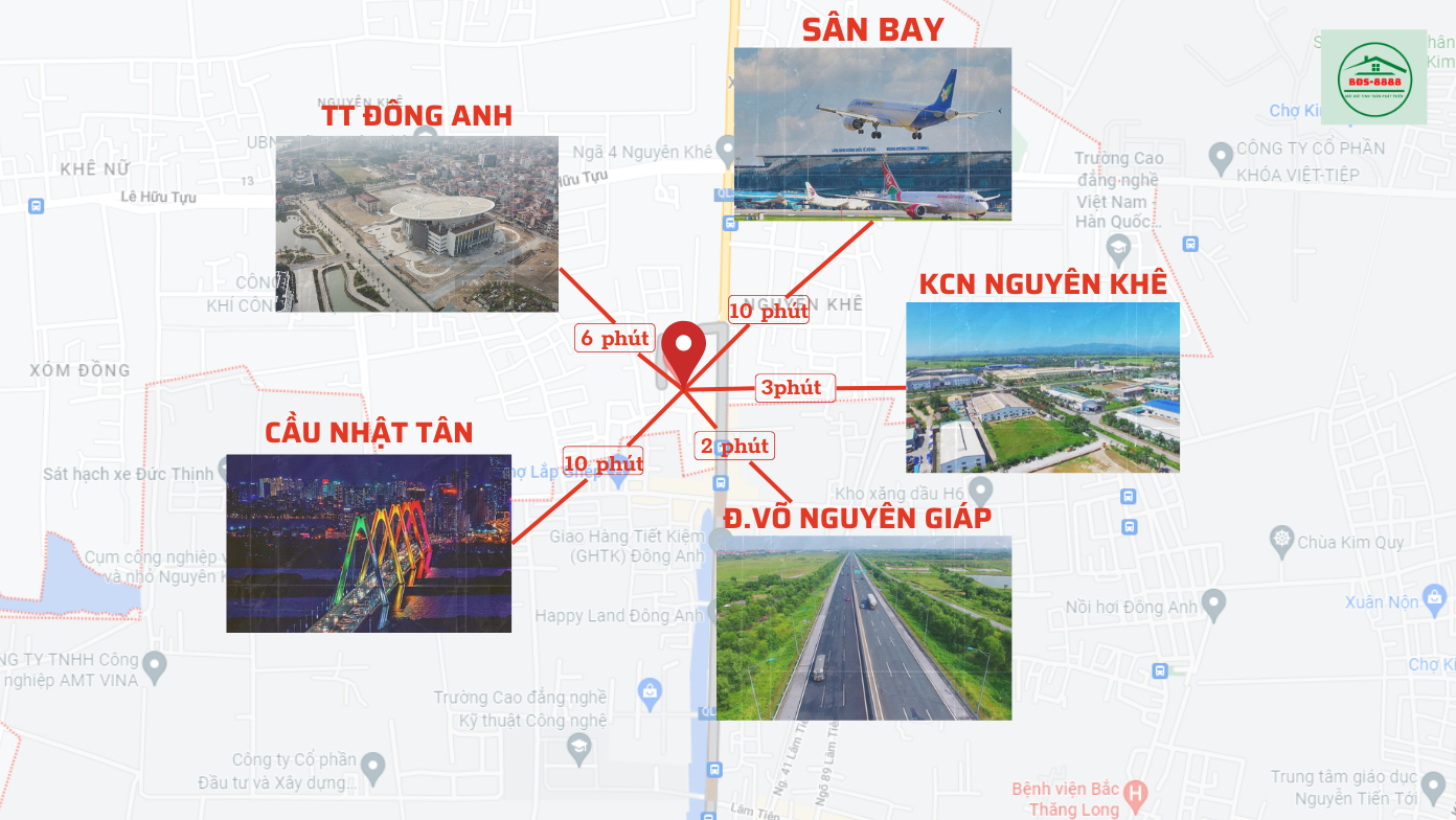 ĐÔNG ANH tìm đâu ra đất Đấu giá Siêu kết nối - siêu tiện ích- Trục Nhật Tân - Ô tô tránh