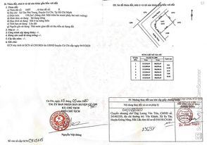 chủ ngộp tiền bán gấp miếng đất góc 2 mặt tiền Củ Chi