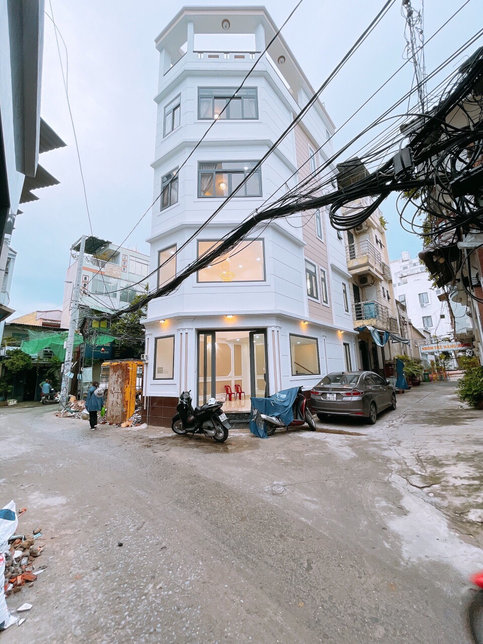 Bán nhà hẻm xe hơi đường Nơ Trang Long, 36m2 1 trệt 3 lầu, kinh doanh đa ngành nghề tốt, cho thuê tốt.