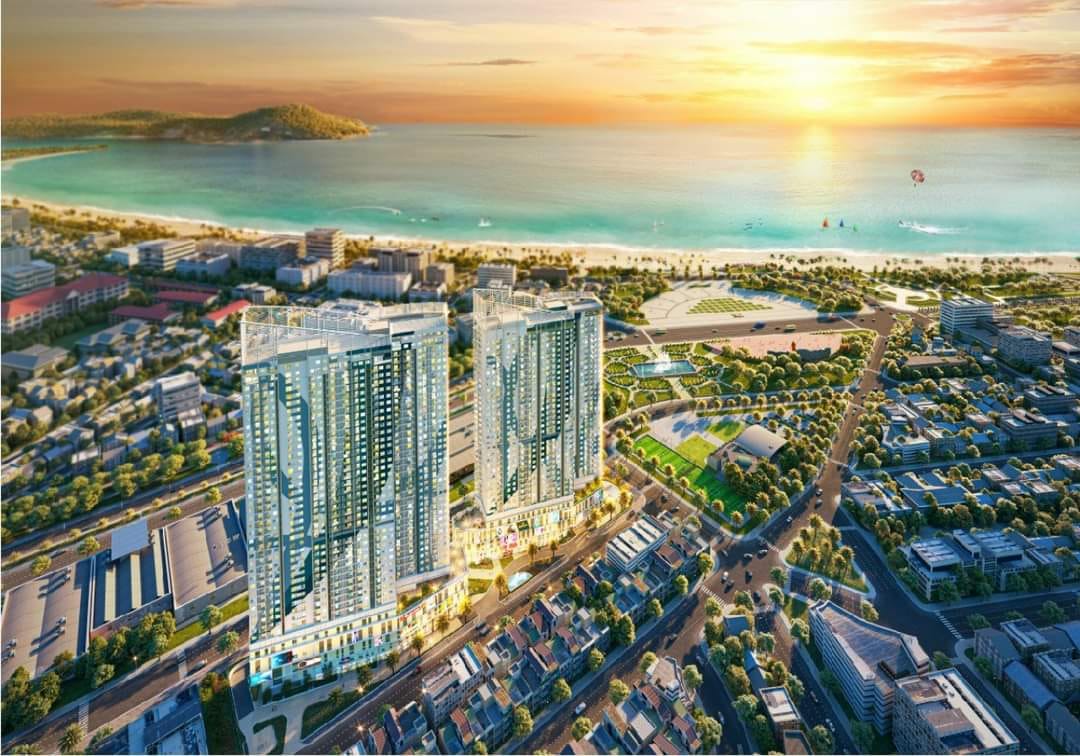 Căn hộ cao cấp, trung tâm TP Quy Nhơn , giá chỉ 1,7 tỷ, 3 mặt view biển, sở hữu lâu dài
