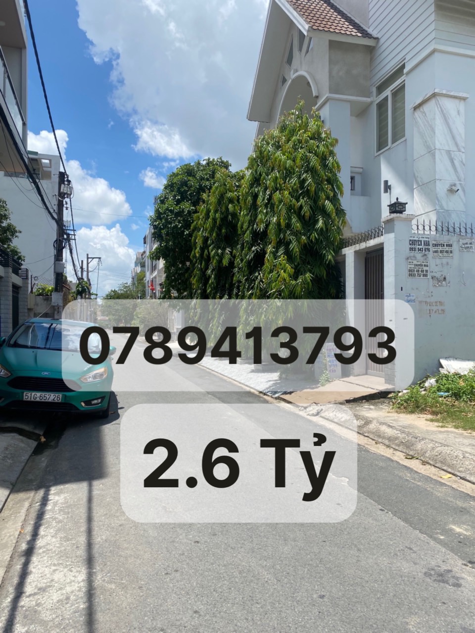 Ông tám cần bán lô đất siêu tô khổng lồ, 90m2 (6x15) MT Bình Lợi, P13, Bình Thạnh Giá 2.6 Tỷ, SHR