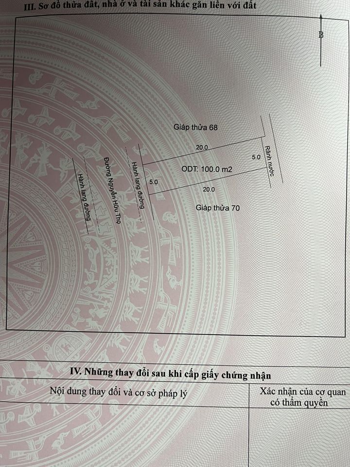 Em cần bán mảnh đất tại tổ tổ 1 Thanh Bình, thành phố Điện Biên Phủ