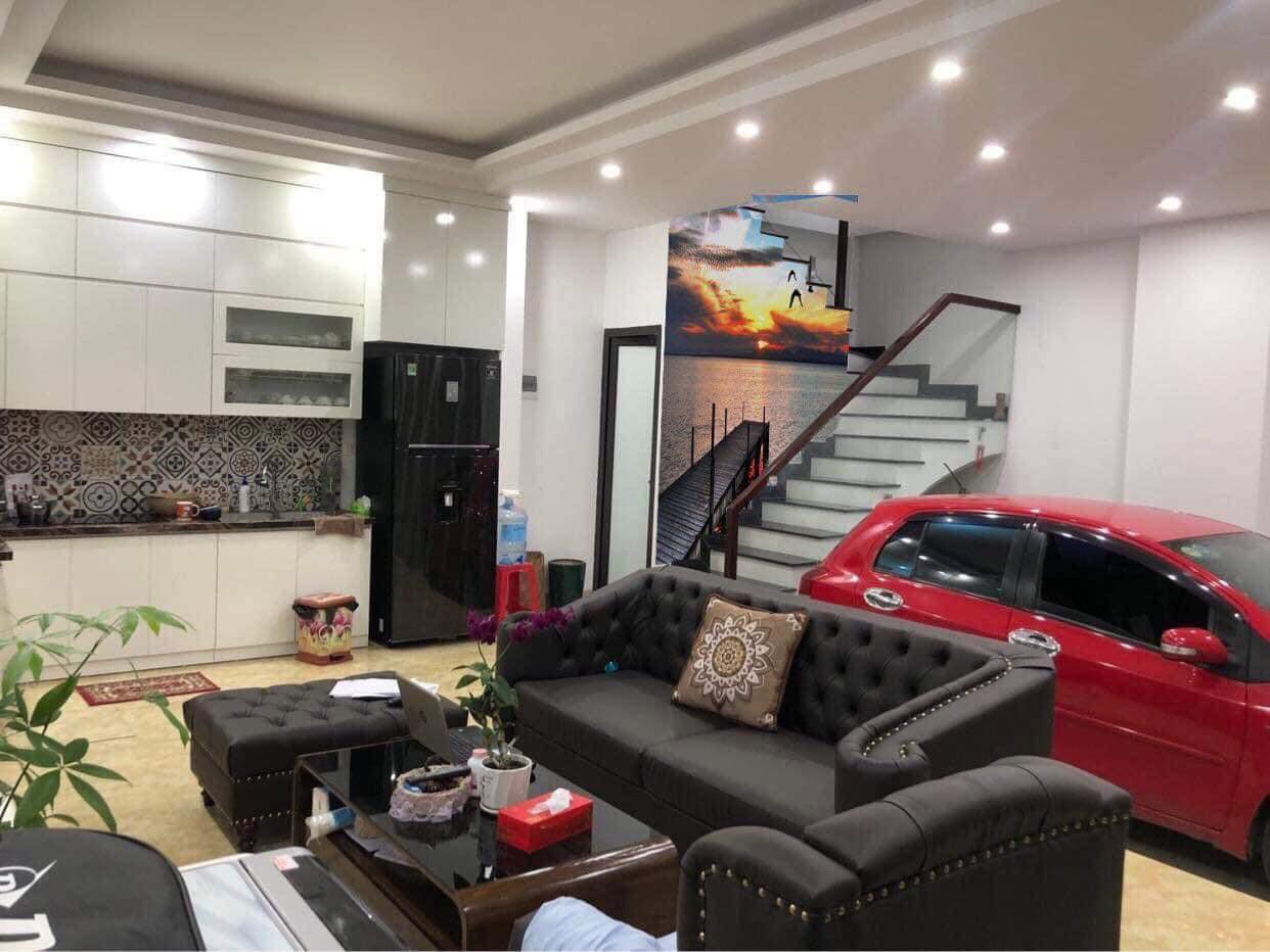 Bán nhà Quận Bắc Từ Liêm thiết kế biệt thự nhỏ 60m2 xây 4 tầng, ô tô vào nhà