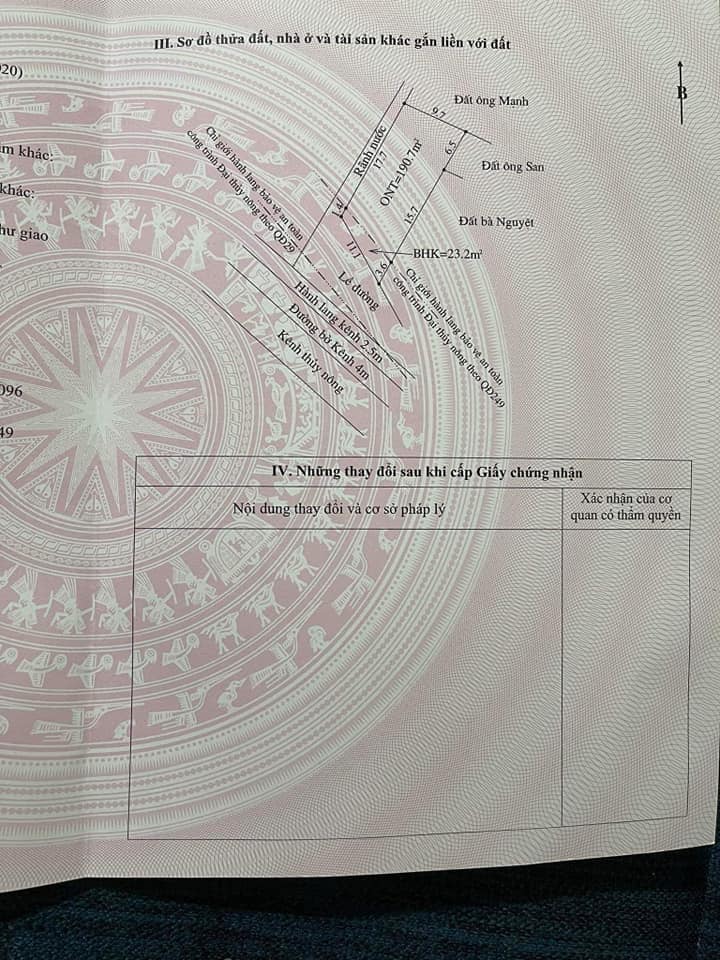 Chính chủ bán mảnh đất ở đội 18 Thanh Nưa đối diện Bến xe mới