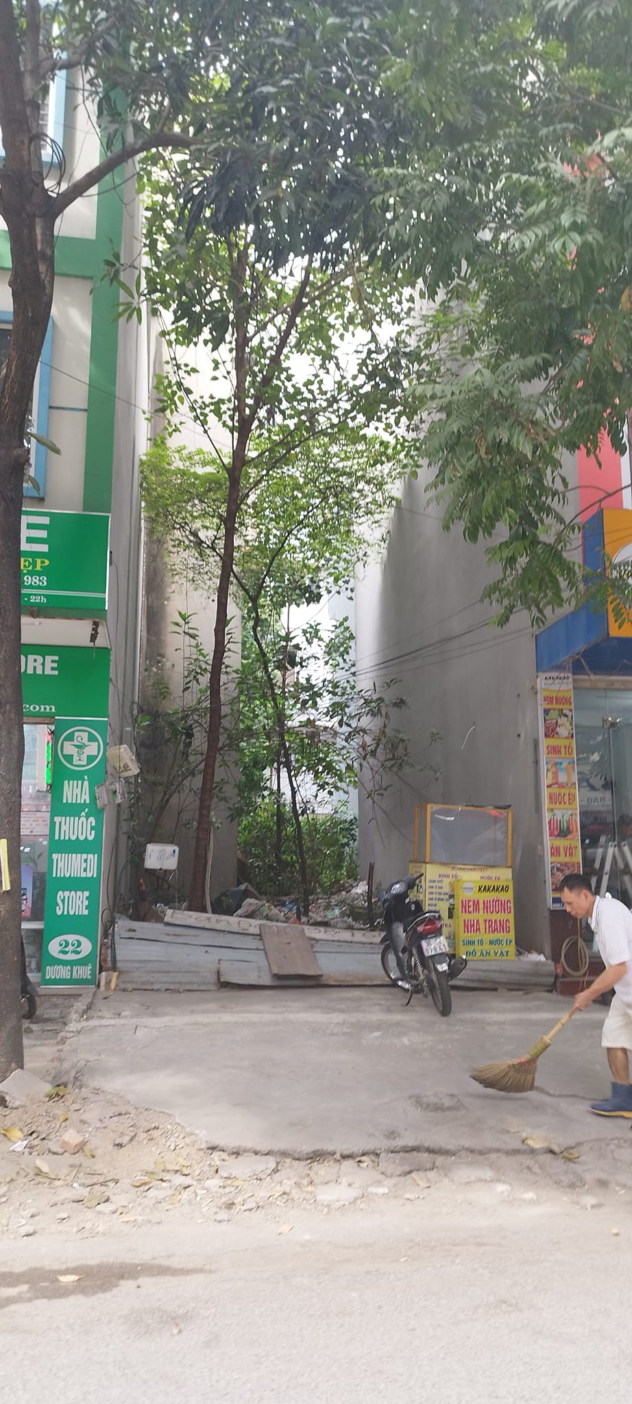 Bán đất mặt phố Dương Khuê 46.2m2, MT 4m6, vỉa hè ô tô đỗ, kinh doanh đỉnh, 17.5 tỷ