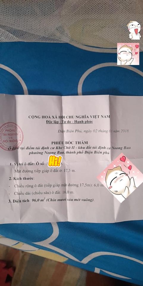 Bán đất Khe Chít 2, P. Noong Bua, TP. Điện Biên Phủ