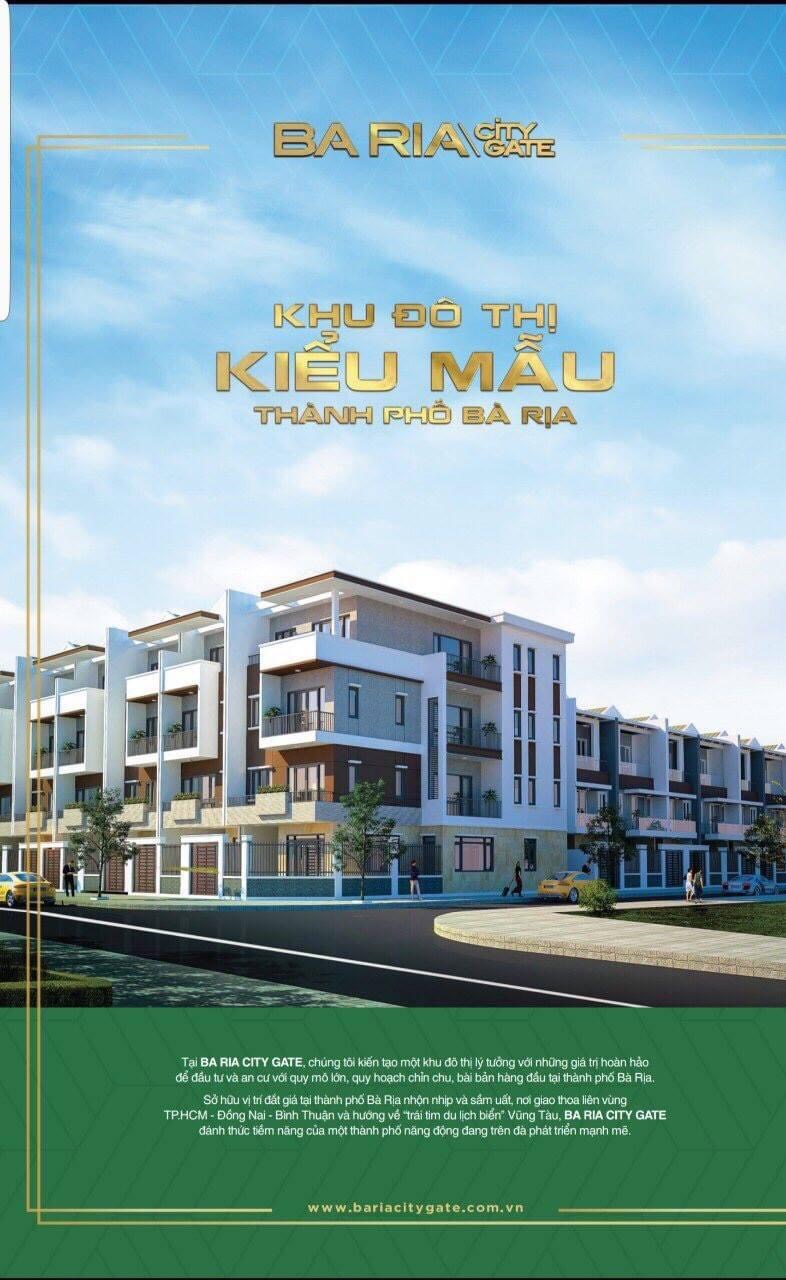 Bán đất nền Bà Rịa City Gate Trung tâm Bà Rịa