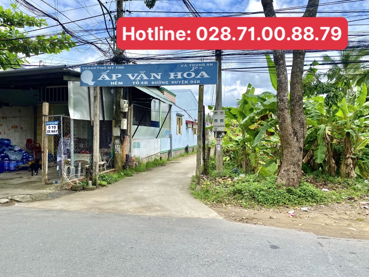 Cần bán gấp đất nền thổ cư tại Trung An Tp. Mỹ Tho – MS: 5351