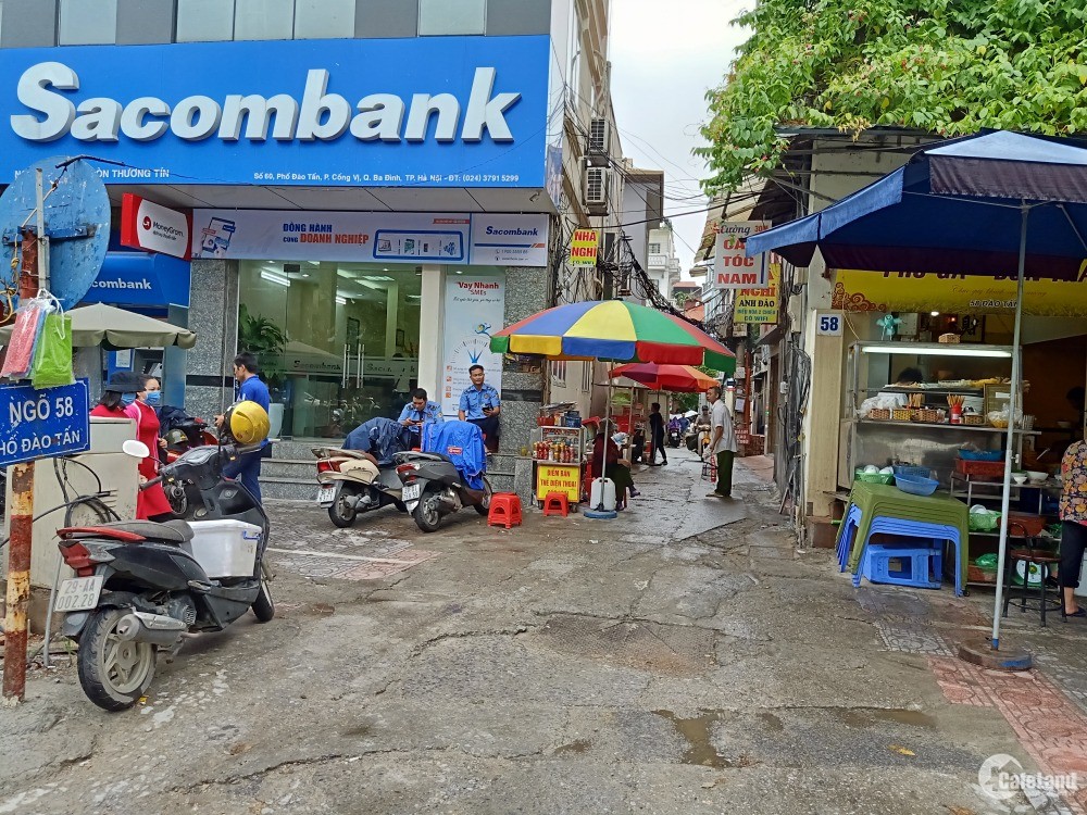 Bán nhà riêng ngõ 58 Đào Tấn, 58m2, ô-tô qua cửa