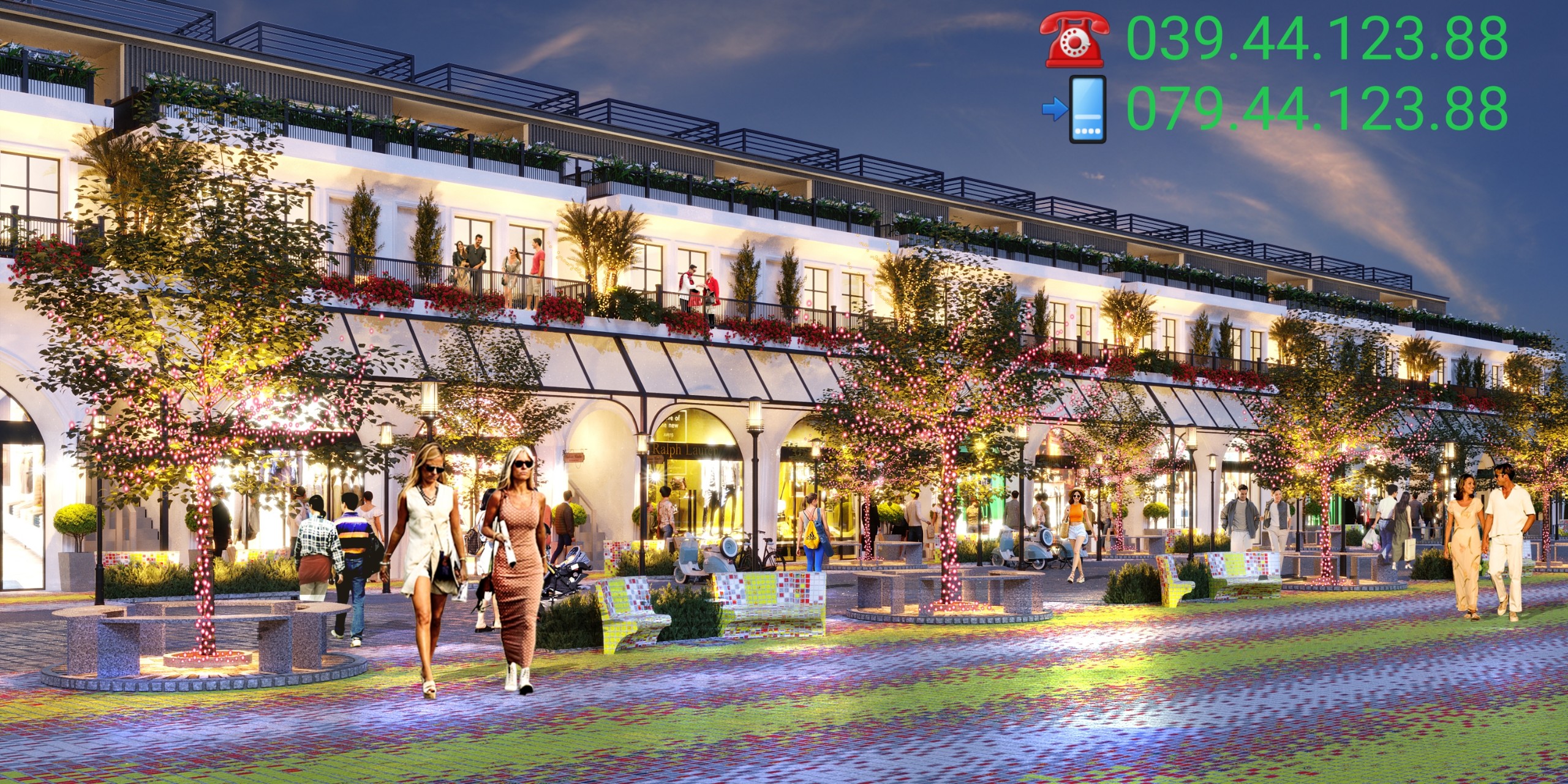 Bảng giá Ngoại Giao Mozzadiso Nha Trang – gói 6, khu đô thị Mỹ Gia, Nha Trang, Khánh Hòa ( 6,1 – 6,8 tỷ/ căn shophouse