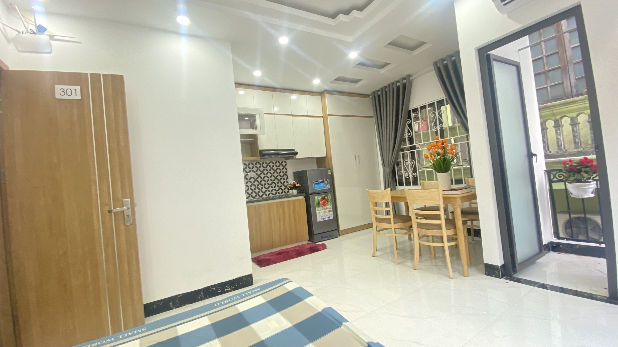 Bán chung cư mini Bạch Mai 50m 5 tầng mới cứng 9 phòng full nội thất