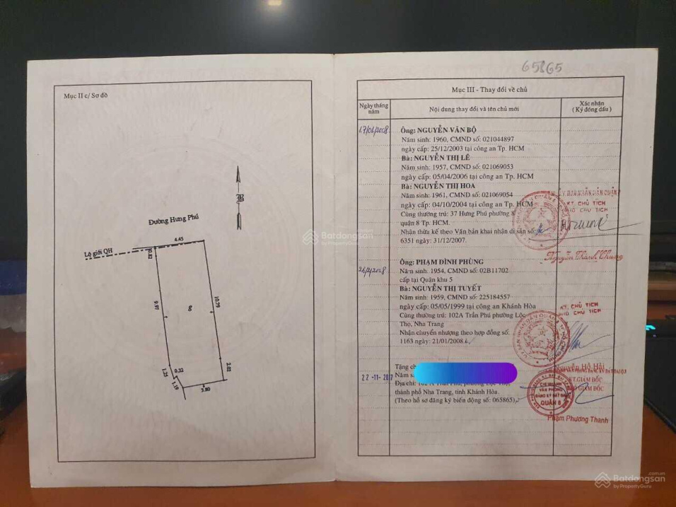 Chính chủ bán nhà 37 hưng phú phường 8 quận 8.Diện tích 4.5x15m kết cấu1 lầu giá 11 tỷ phí 1%