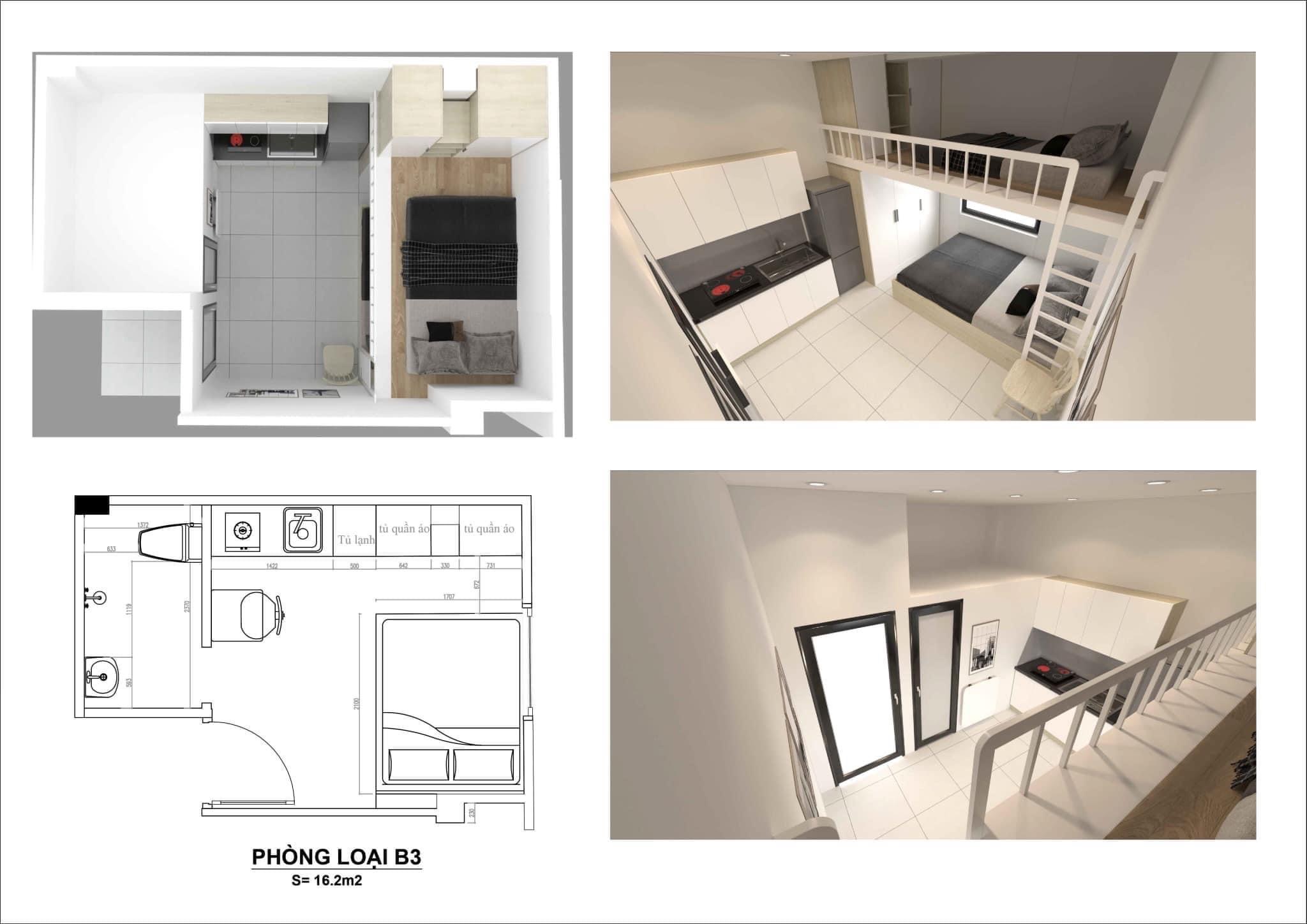 CĂN HỘ DÒNG TIÊN TẠI QUAN NHÂN VỚI 18 PHÒNG TIÊU CHUẨN