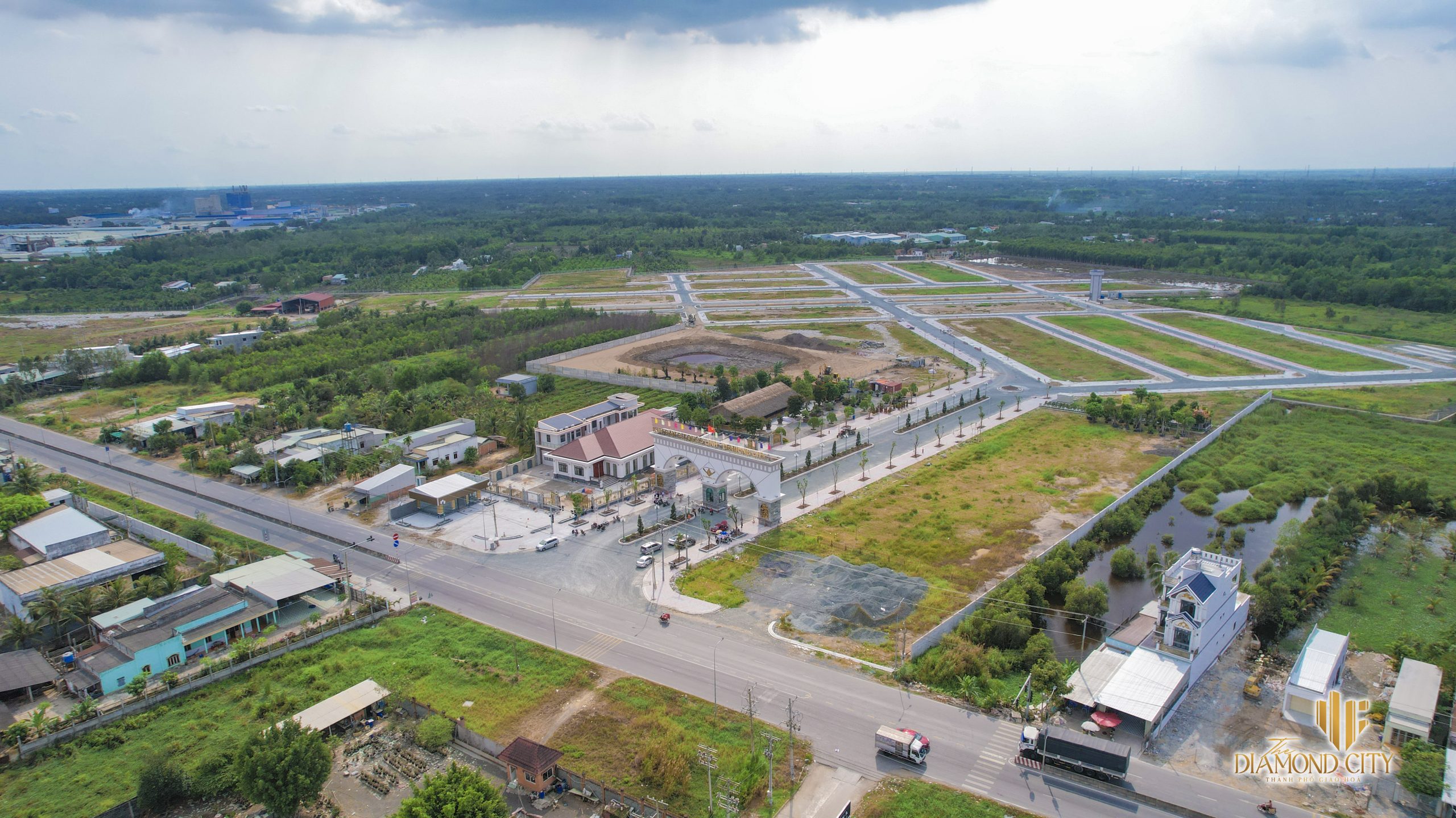 Bán gấp đất nền Quốc Linh Diamond City Đức Hòa sổ hồng riêng trả góp 4 năm