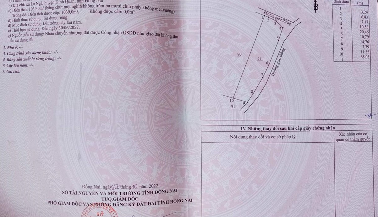 Đất sào La Ngà Định Quán - Chính chủ gửi bán đất ngay sông La Ngà