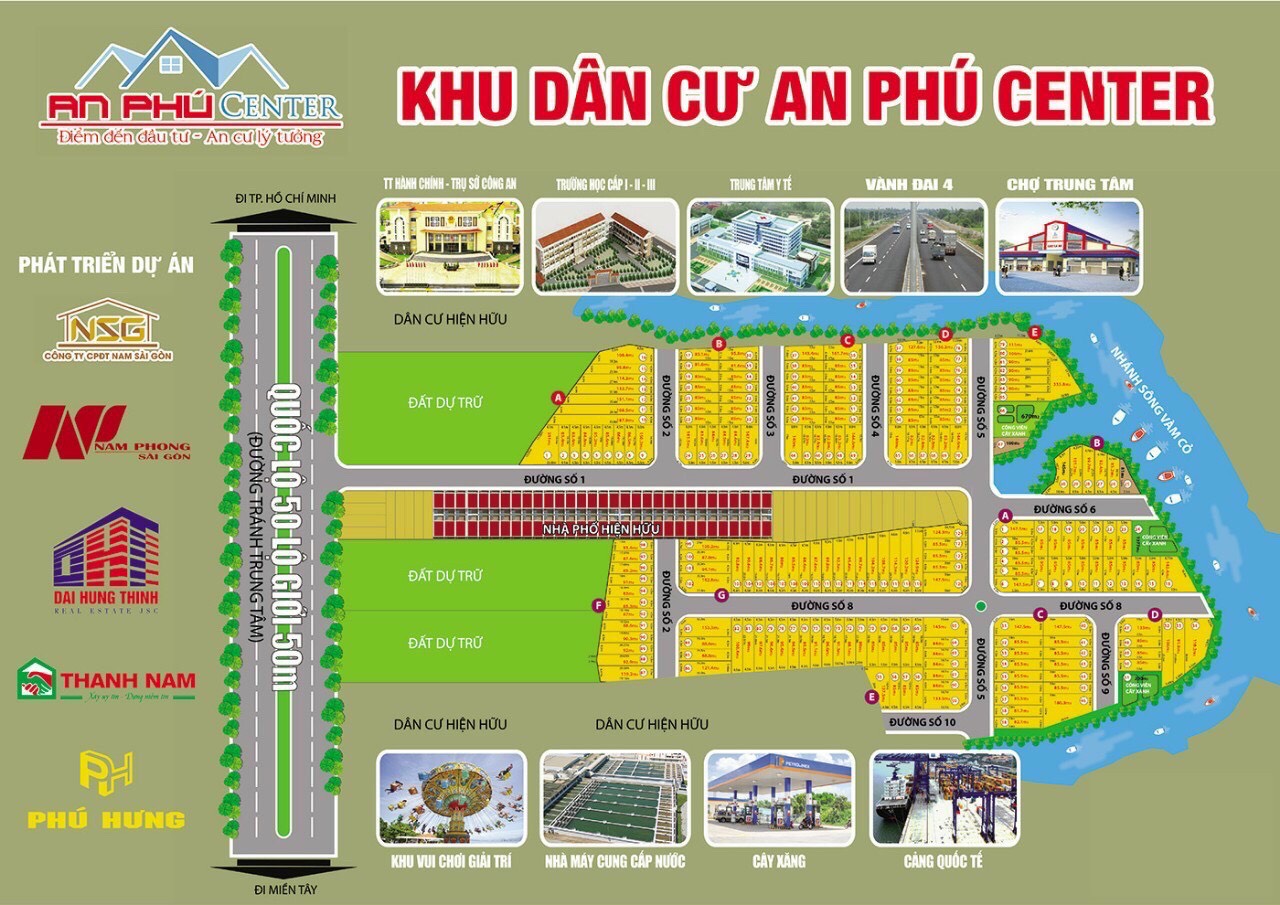 Nền đẹp trong KDC An Phú Center A1-23 85m2 : giá 815 triệu