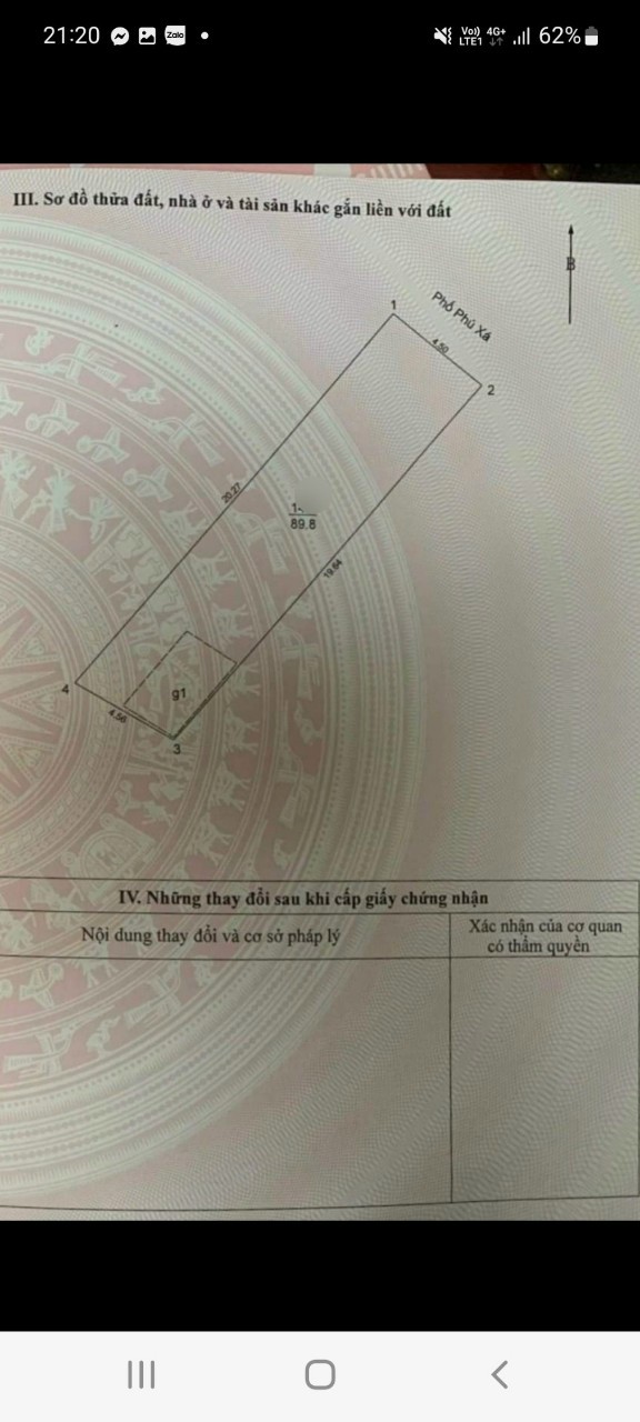 Đất mặt phố Phú Xá Tây Hồ 15.5 tỷ