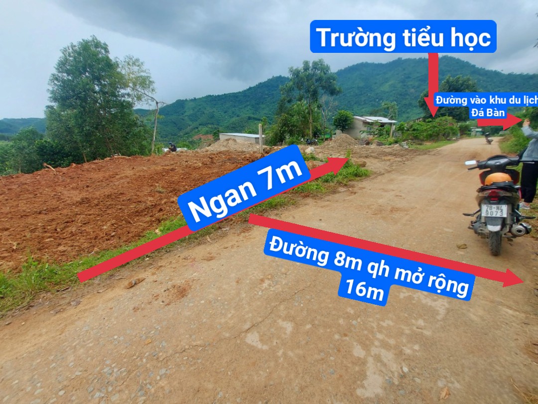 Đất nền khánh hòa, nhà phố triệu đô. Chủ ngộp bán lỗ ,khánh phú ,khánh vĩnh Dt 292m, ngang 7m ,75m thổ Đường bê tông