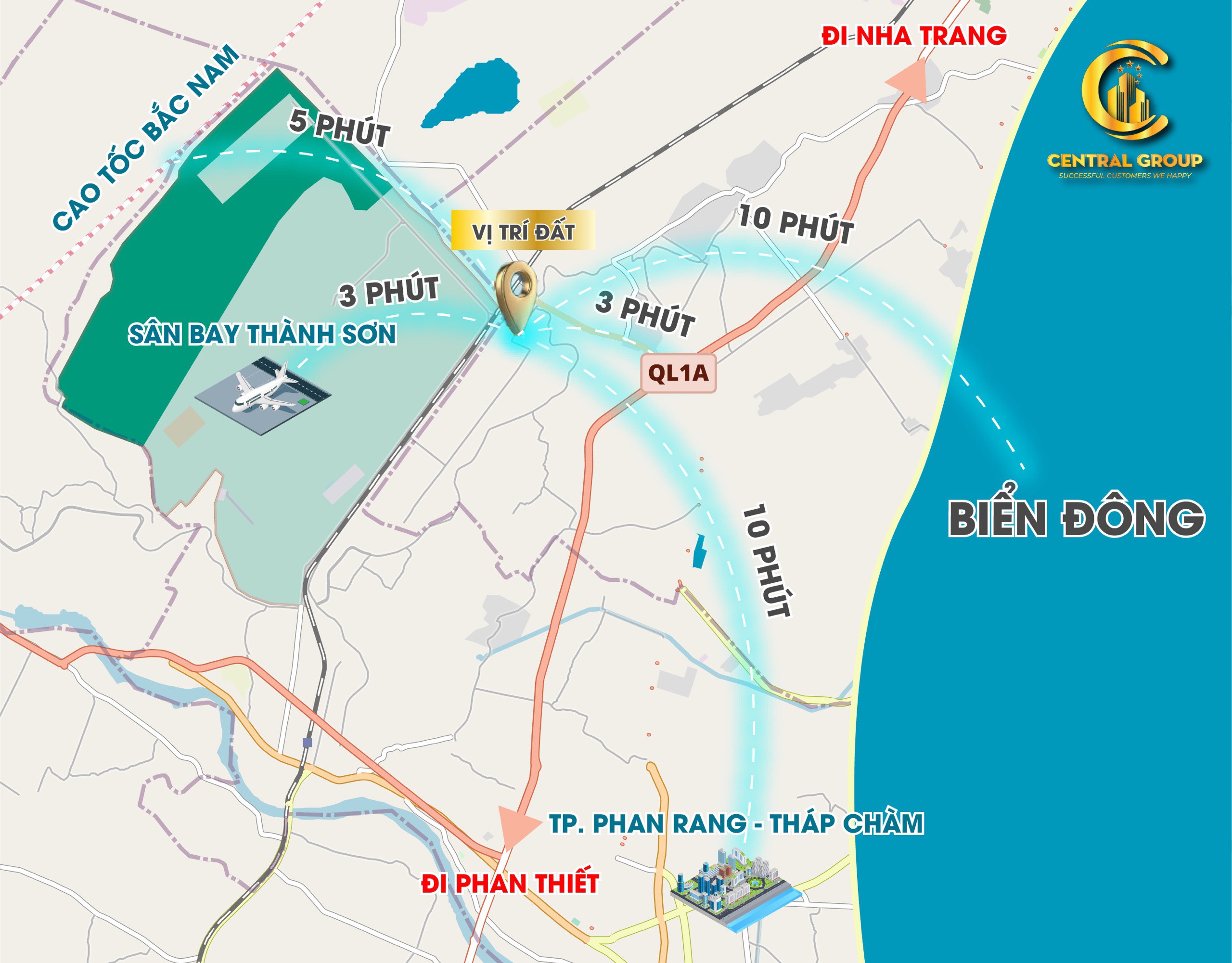 Đất nền ninh thuân gần sân bay giá rẽ đầy tiềm năng