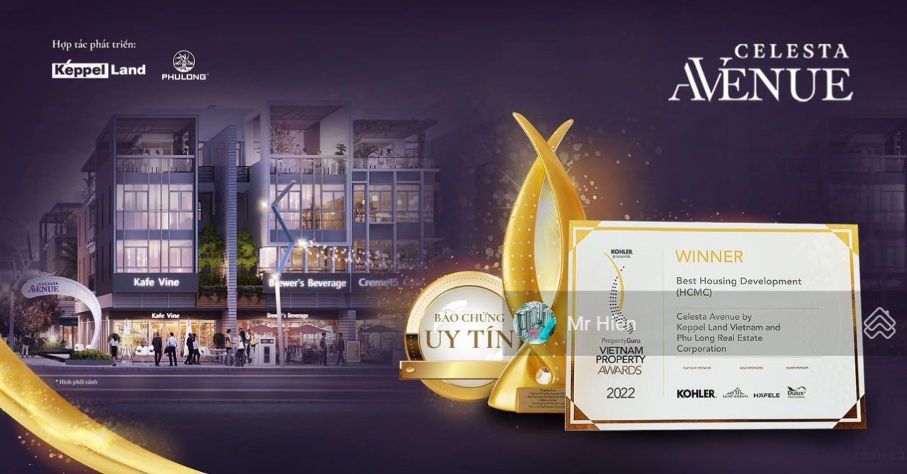 Nhanh tay sở hữu nhà phố thương mại Celesta Avenue mua trực tiếp CĐT Keppel Land Em Hiền