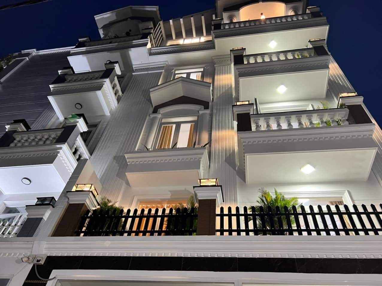 Bán Nhà Mới 5 Tầng BTCT, Hẻm Xe Hơi, Đường Lê Đức Thọ, Gò Vấp, Ngang 7M 5PN, Chỉ 7,6 Tỷ