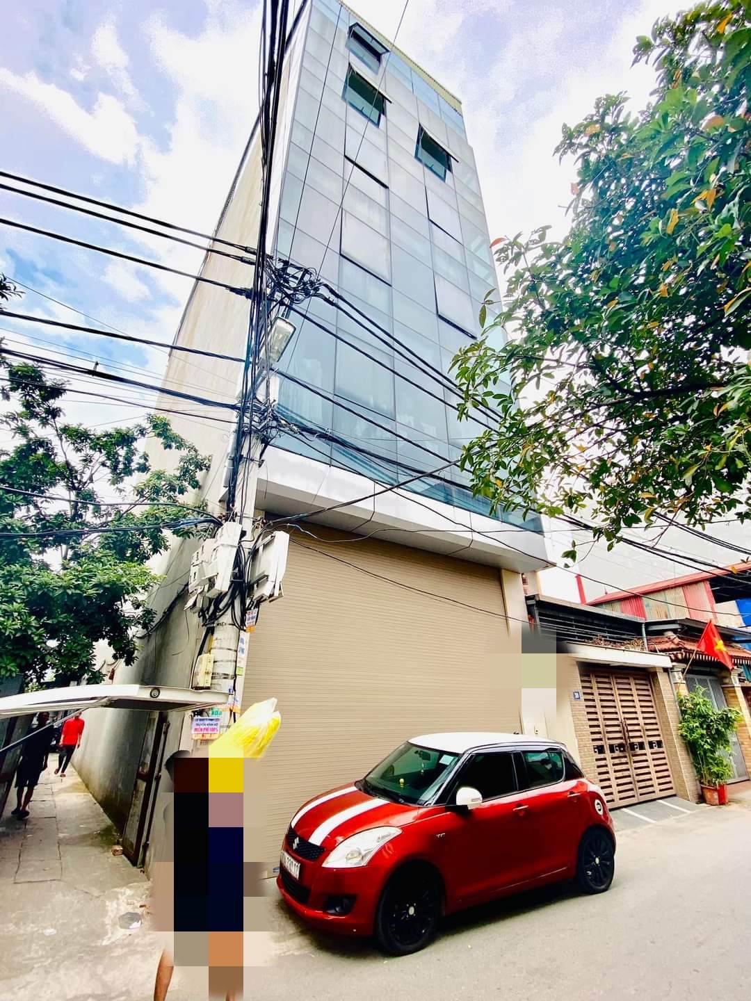 NGAY GAMUDA, HOÀNG MAI , 130M2, 7TẦNG, MT 6,5 M,LÔ GÓC, KD, Ô TÔ, GIÁ 17,5 TỶ.