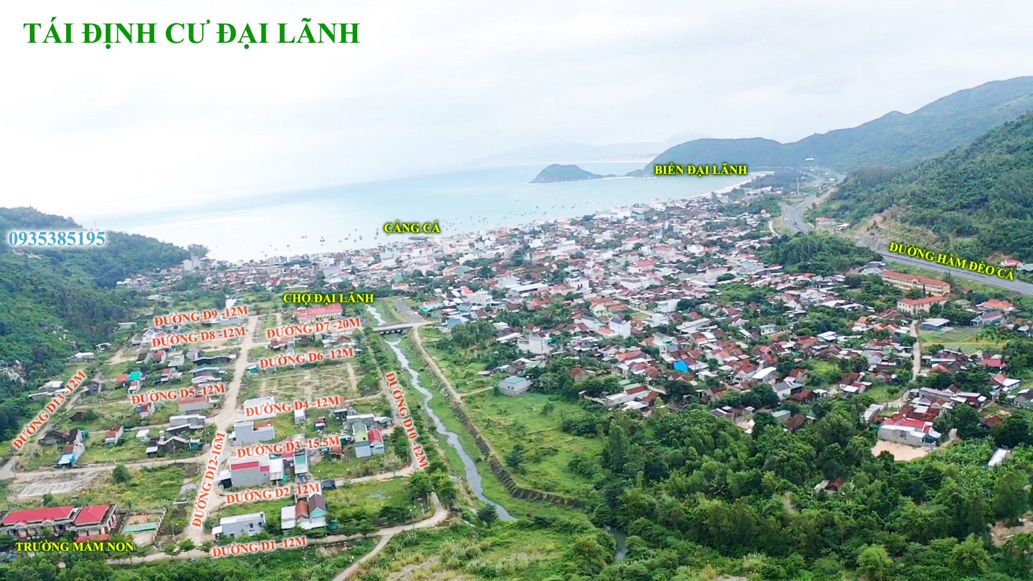 Tái định cư Đại Lãnh giá chỉ 850tr