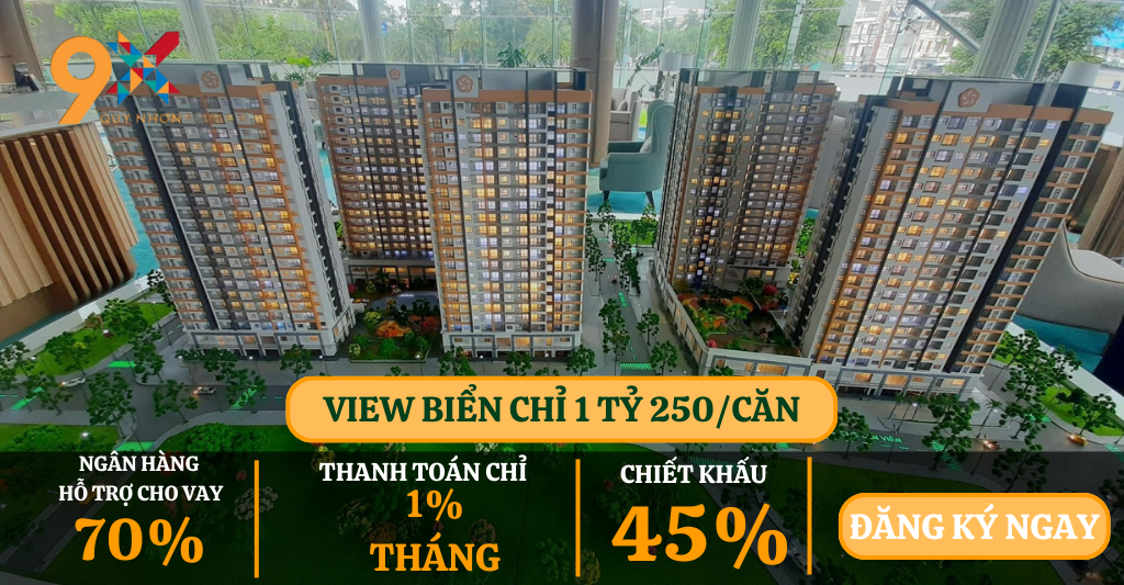 Mở bán căn hộ 9x Quy Nhơn sở hữu lâu dài giá 850 triệu