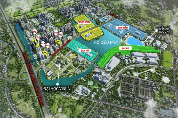 Mặt bằng đô thị Vinhomes Ocean Park Gia Lâm Vinhomes Ocean Park 8
