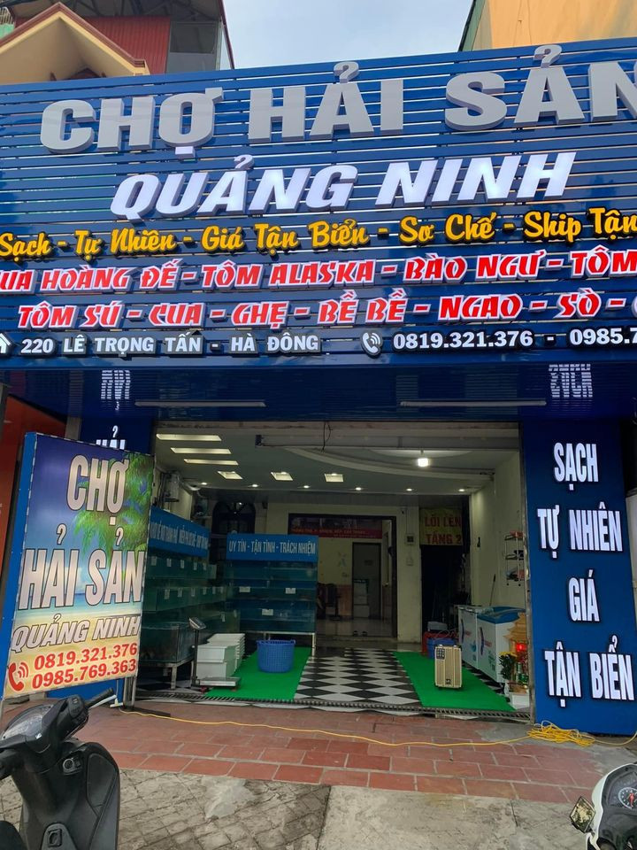 CẦN SANG NHƯỢNG HOẶC THANH LÝ CỬA HÀNG HẢI SẢN QUẢNG NINH TẠI HÀ ĐÔNG HÀ NỘI