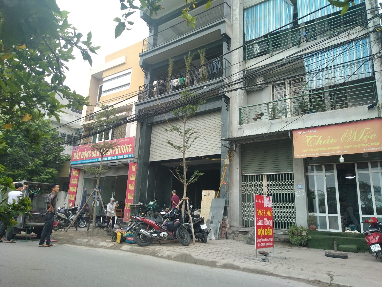 Bán nhà mặt phố Hoè Thị, Phương Canh vỉa hè rộng