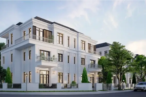 Khu biệt thự Vinhomes Central Park song lập biet thu vinhomes central park 3