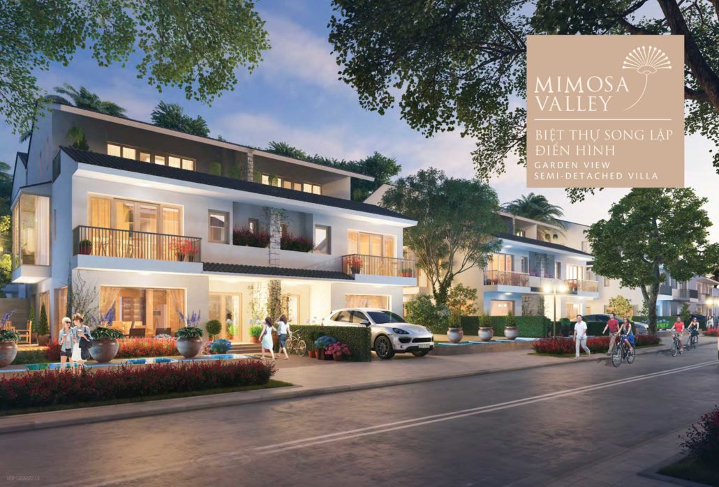 Thiết kế điển hình của biệt thự song lập Mimosa Ecopark biet-thu-mimosa-ecopark-song-lap