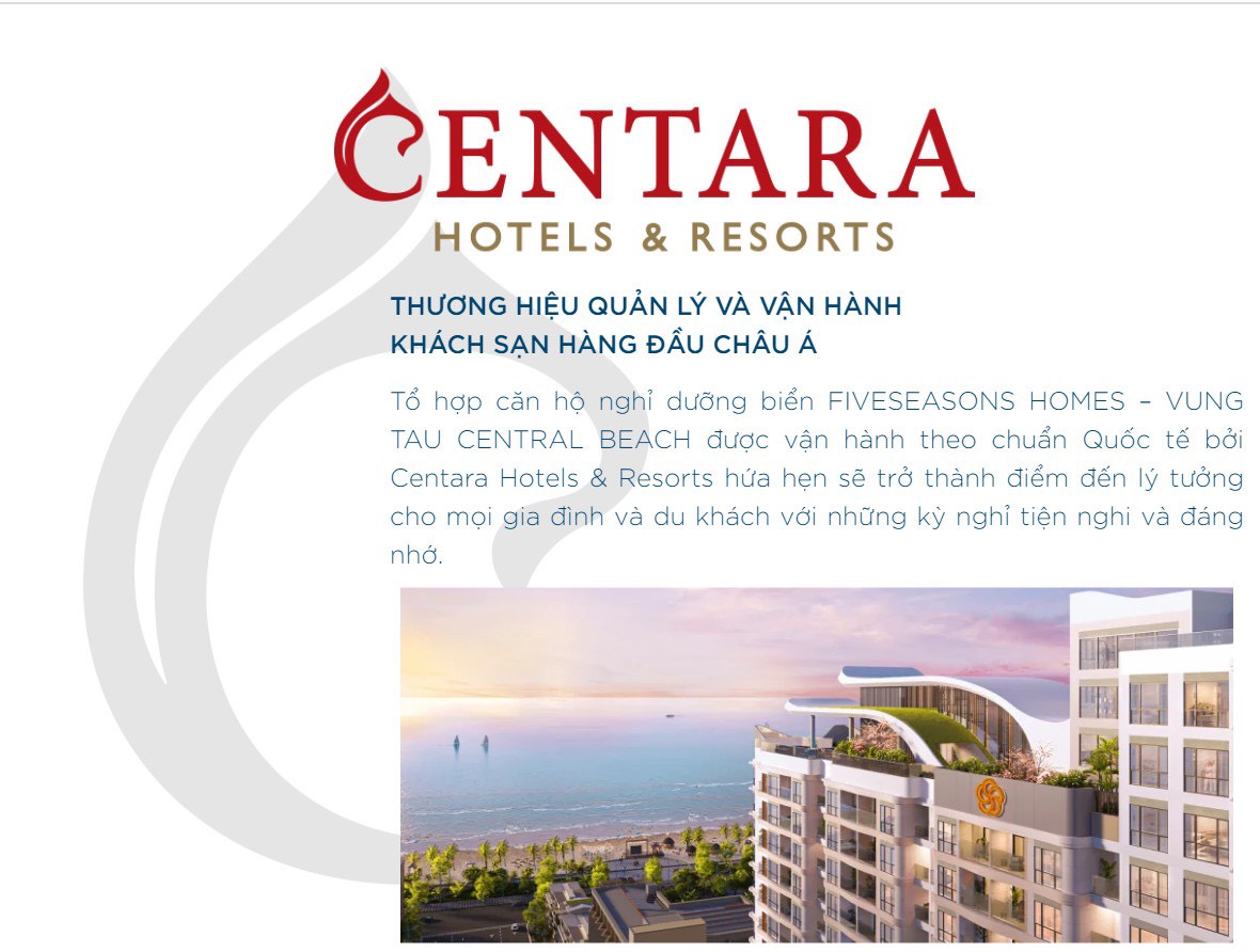 Fiveseasons Homes Vũng Tàu ưu đãi lên đến 30%