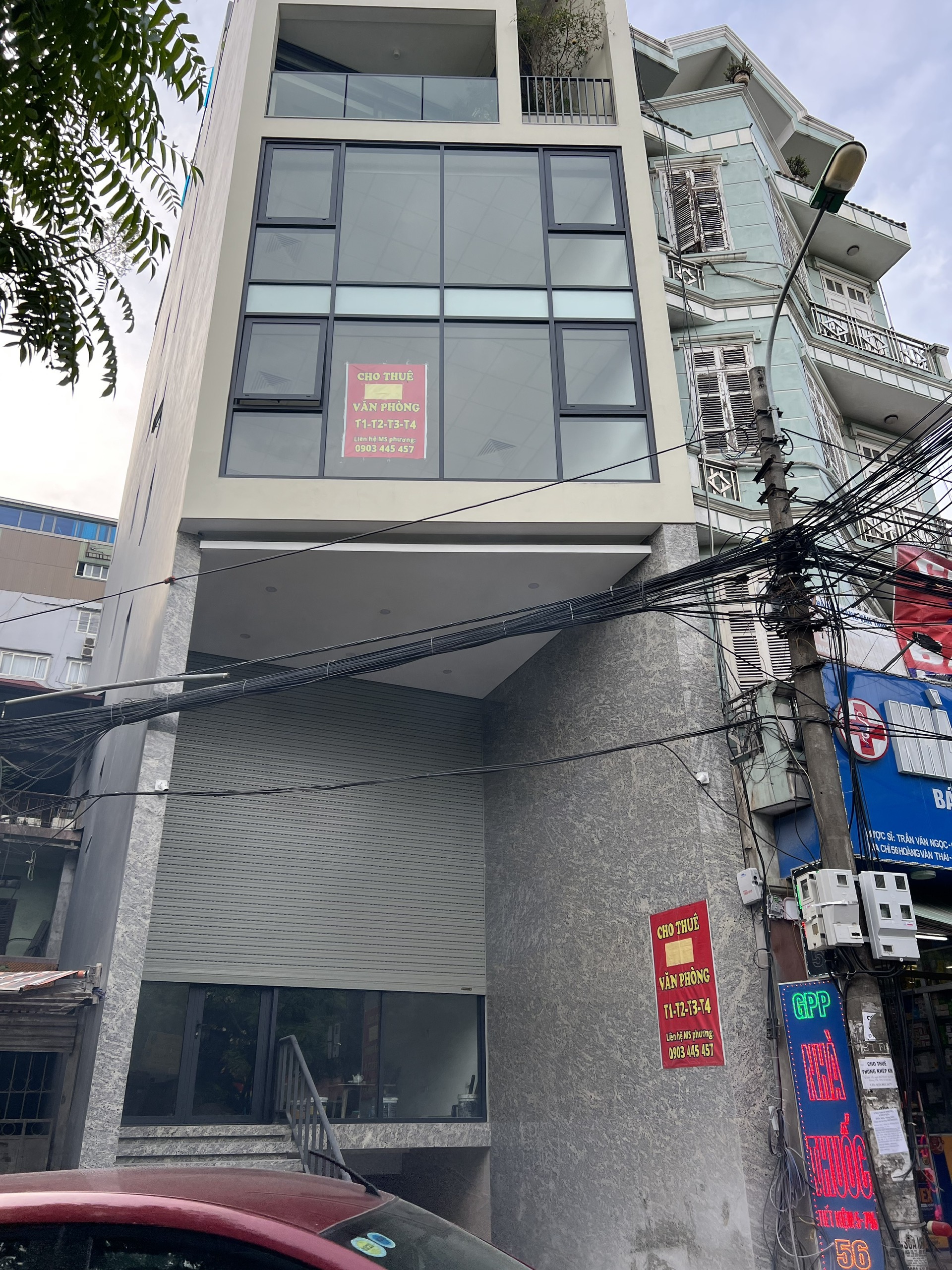 Cho thuê nhà mặt phố TÔN ĐỨC THẮNG , Diện tích 50M2, Mặt tiền 5M