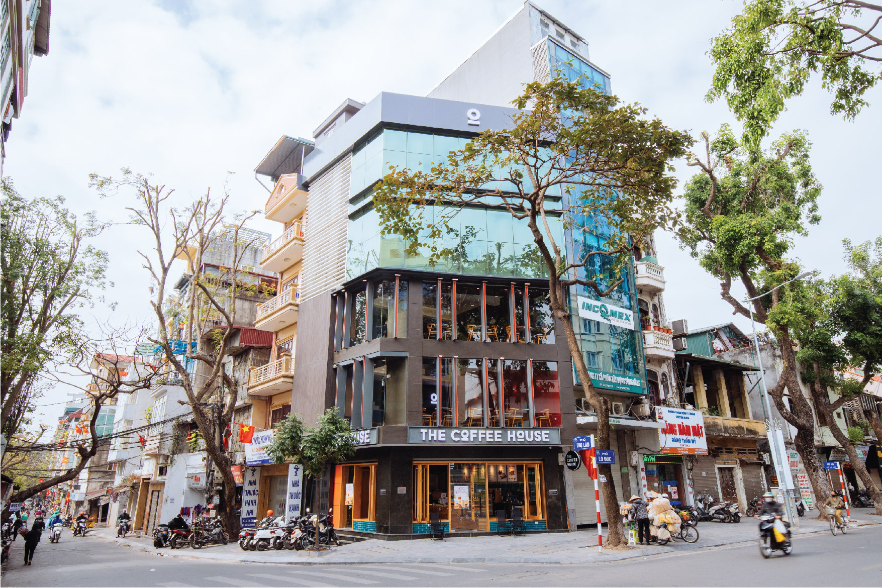 Cho thuê nhà mp THÁI THỊNH, 150m2 x 6 tầng, mặt tiền 16m, kd mọi mô hình.