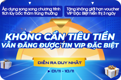Không cần tiêu tiền vẫn đăng được tin VIP Đặc biệt